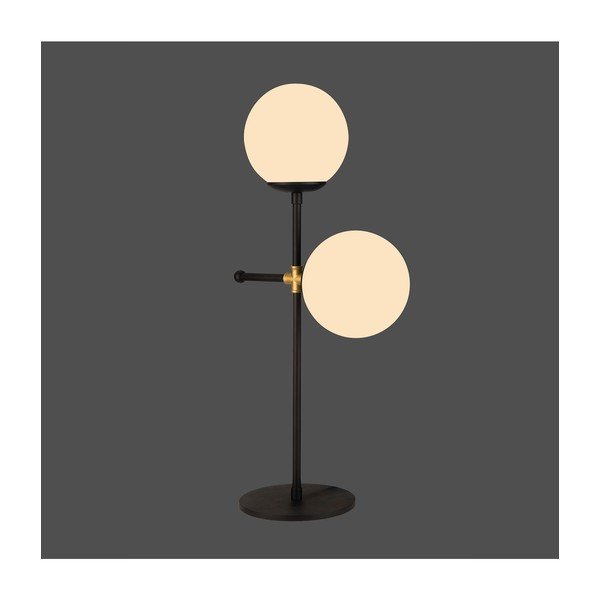 Čierna stolová lampa Squid Lighting Kruva, výška 55 cm-image-3