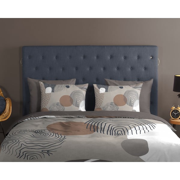 Sivé bavlnené obliečky na jednolôžko/predĺžené 140x220 cm Hendrik – Good Morning-image-2