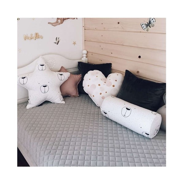 Prešívaná detská posteľná prikrývka 160x100 cm Posh Velvet - Yellow Tipi-image-2