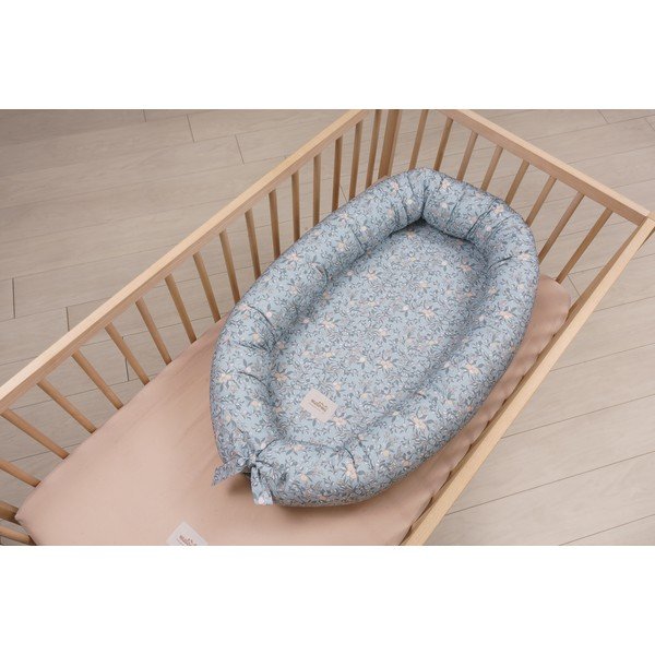 Modré hniezdočko pre bábätko Apricot - Malomi Kids-image-4