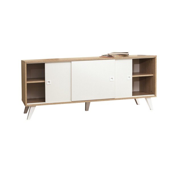 Biela komoda TemaHome Prism-image-2