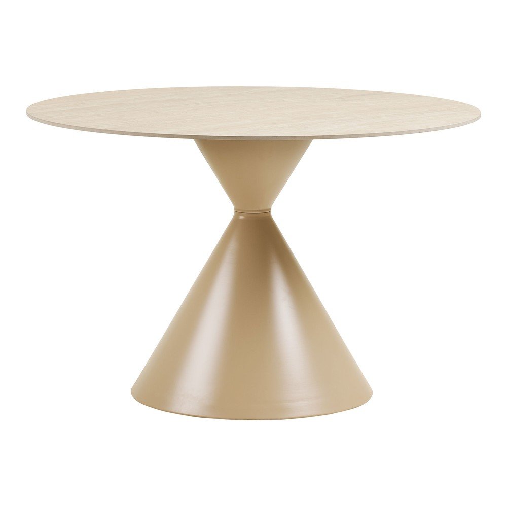 Okrúhly jedálenský stôl s keramickou doskou ø 120 cm Annecy – House Nordic