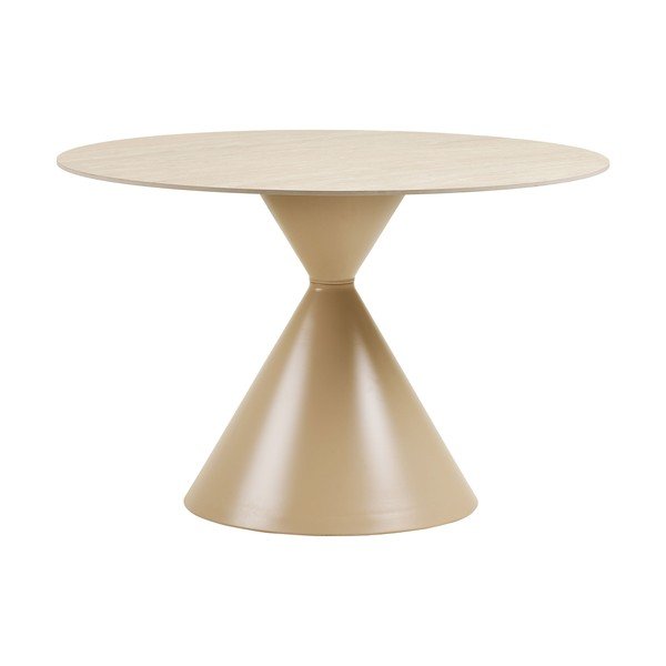 Okrúhly jedálenský stôl s keramickou doskou ø 120 cm Annecy – House Nordic