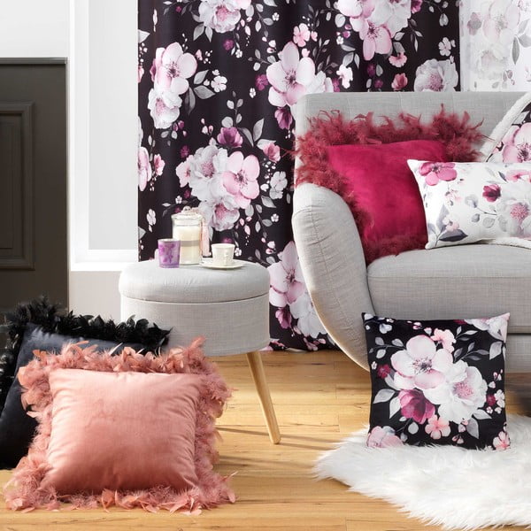 Zamatový dekoračný vankúš 40x40 cm Marlina – douceur d'intérieur-image-2