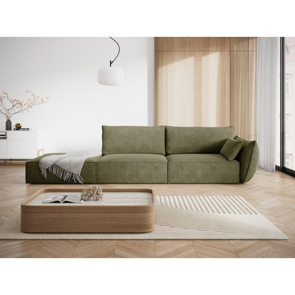Zelená leňoška (pravý roh) Vanda – Mazzini Sofas-image-1