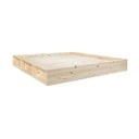 Dvojlôžková posteľ z borovicového dreva s roštom 180x200 cm Ziggy – Karup Design