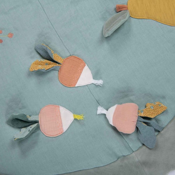 Svetlozelená detská hracia podložka Trois Petits Lapins – Moulin Roty-image-1