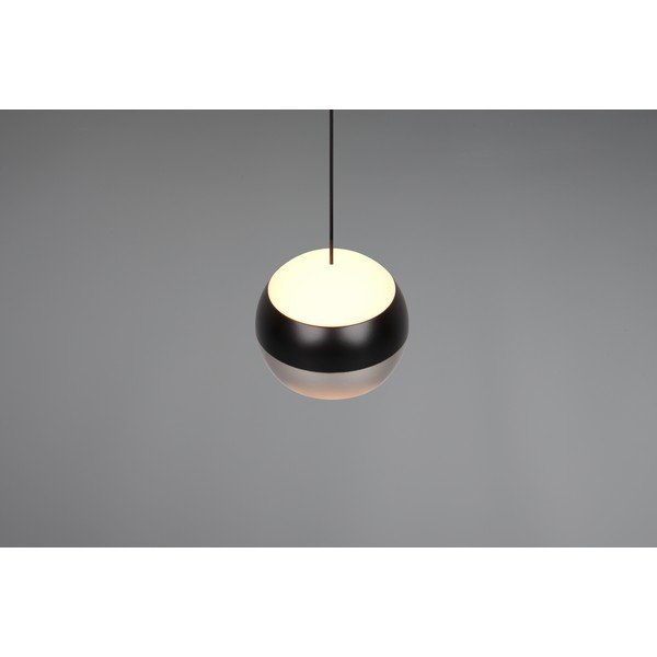 Čierne/v striebornej farbe LED závesné svietidlo ø 15,5 cm Orbit – Trio Select-image-1