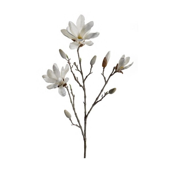 Umelý kvet Magnólia, biela