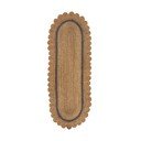 Sivý/v prírodnej farbe ručne tkaný jutový behúň 80x230 cm Grace Grey – Flair Rugs