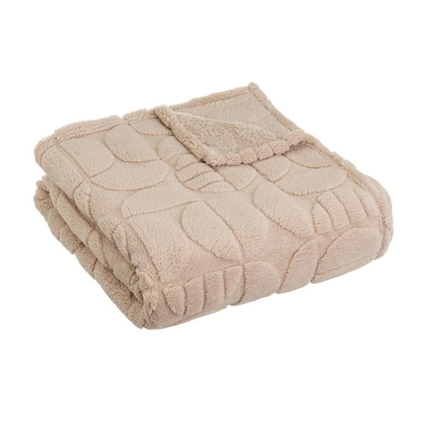 Svetlohnedá deka z mikroplyšu 130x160 cm Mid Century – Casa Selección