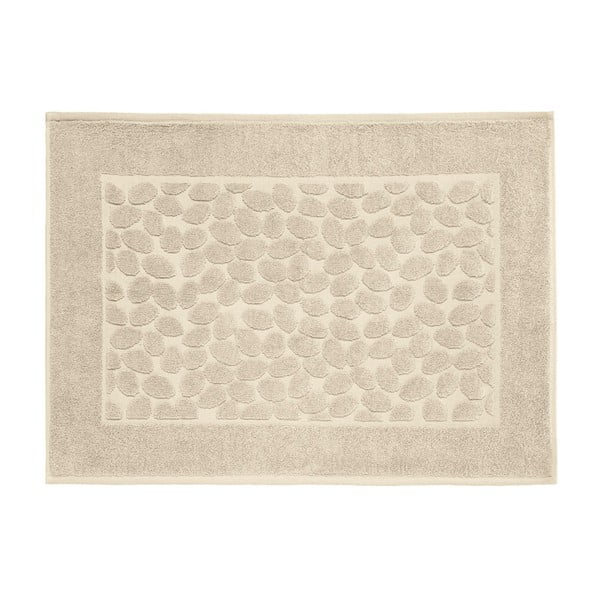 Hnedá bavlnená kúpeľňová predlozka Maison Carezza Ciampino, 50 × 70 cm