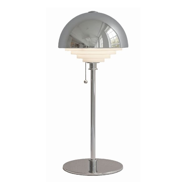 Strieborná stolová lampa Herstal Motown 