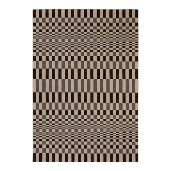Sivý koberec vhodný do exteriéru Veranda Rhytm, 230 × 160 cm
