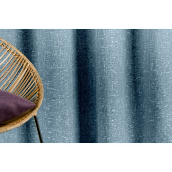 Modrý záves 140x245 cm Riva – Mendola Fabrics-image-3