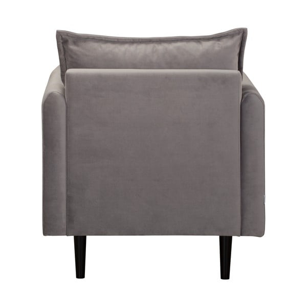 Sivé zamatové kreslo Juli – Ropez-image-4
