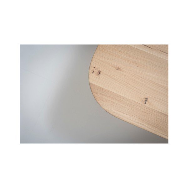 Jedálenský stôl z masívneho dubového dreva Gazzda Stafa, 200 × 90 cm-image-4