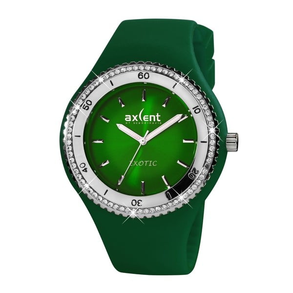 Zelené dámske hodinky Axcent od Scandinavia Exotic