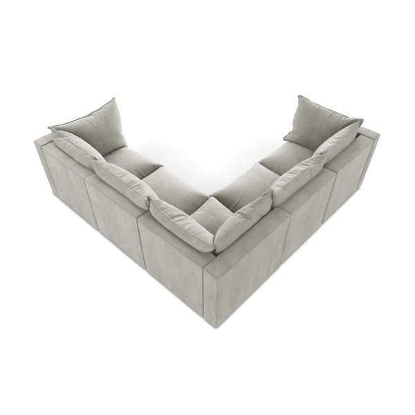 Svetlosivá rohová pohovka Manao – Makamii-image-3