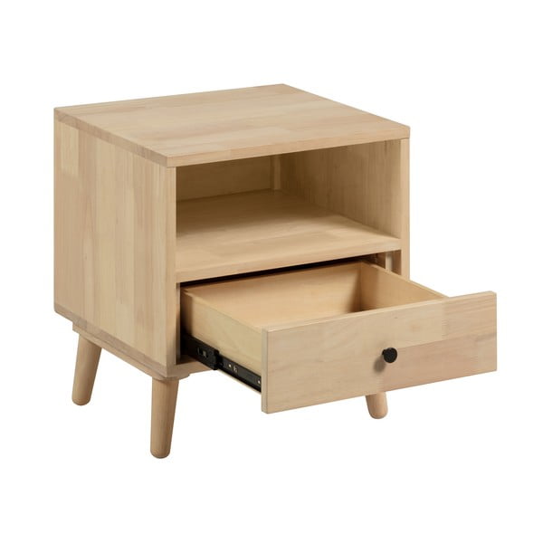 Nočný stolík z kaučukového dreva Kave Home Wari-image-3