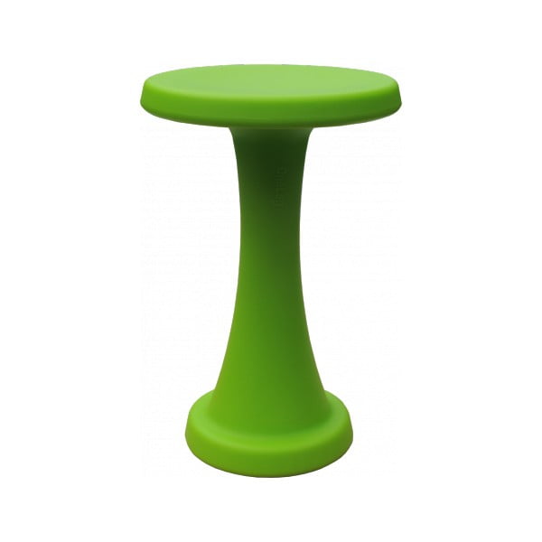 Zelená stolička OneLeg, 40 cm