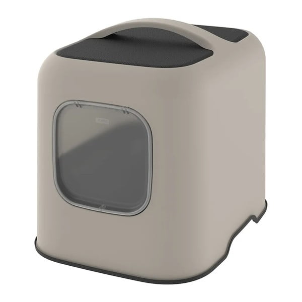 Béžová súprava mačacieho záchodu a lopatky Biala – Rotho-image-1