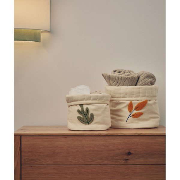 Látkový košík ø 25x20 cm Tandani – Kave Home-image-1