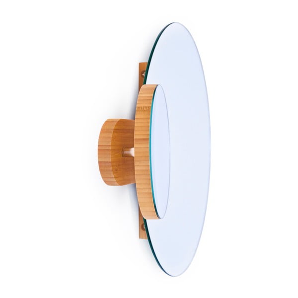 Nástenné zrkadlo Wireworks Eclipse Bamboo-image-2