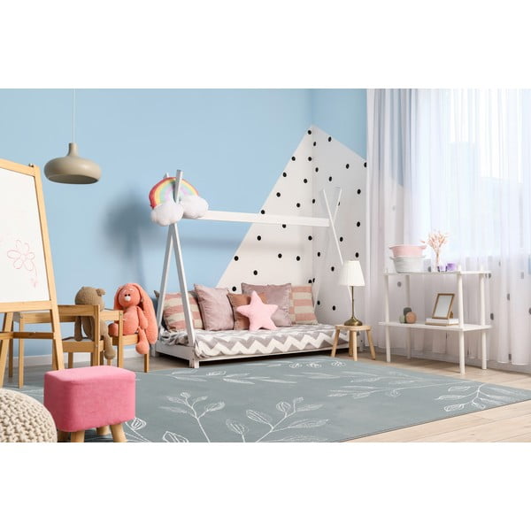 Detský koberček v mentolovej farbe 160x230 cm Gentle Leaves – FD-image-1