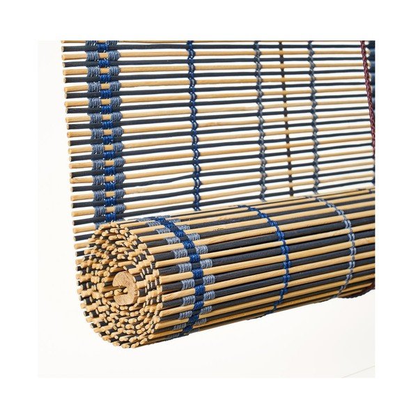 Modro-hnedá bambusová roleta 120x180 cm Natural Life - Casa Selección-image-2