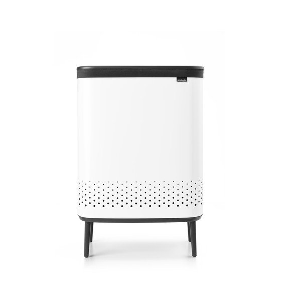 Biely kovový kôš na bielizeň 90 l Bo Hi – Brabantia-image-4