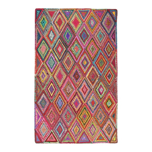 Bavlnený koberec Eco Rugs Whimsical Geo, 80 × 150 cm
