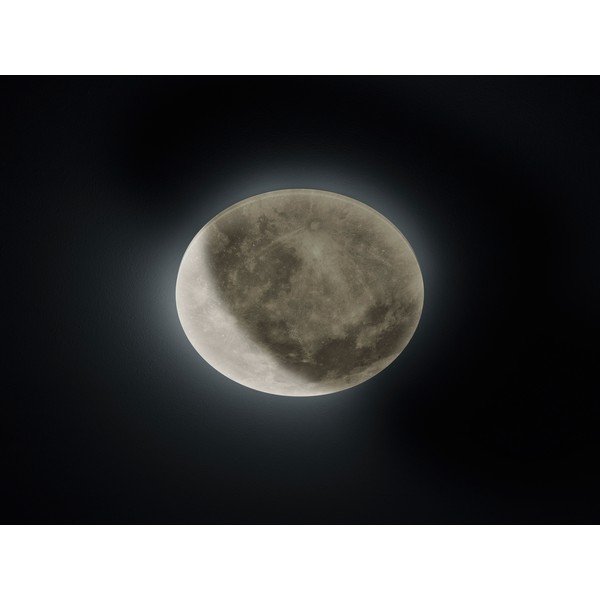 Svetlosivé LED detské stropné svietidlo s tienidlom z akrylového skla ø 40 cm Lunar – Trio-image-1