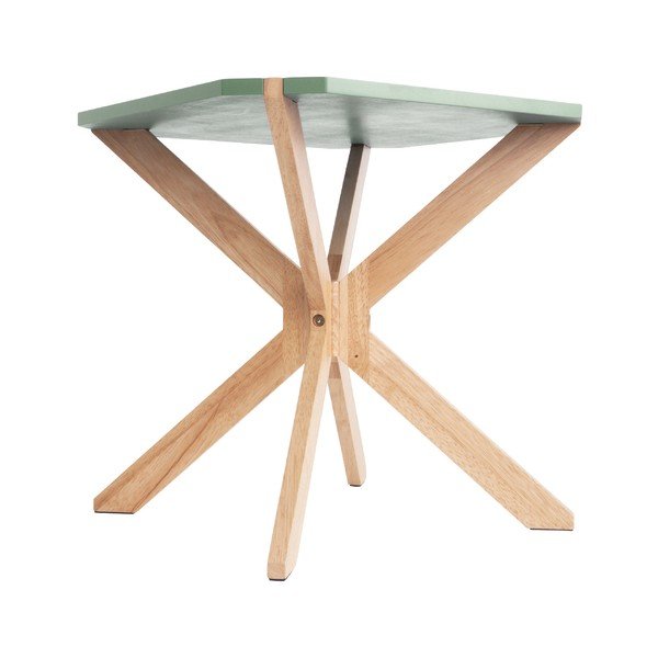 Mätovozelený odkladací stolík Leitmotiv Mister, 45 x 45 cm-image-1