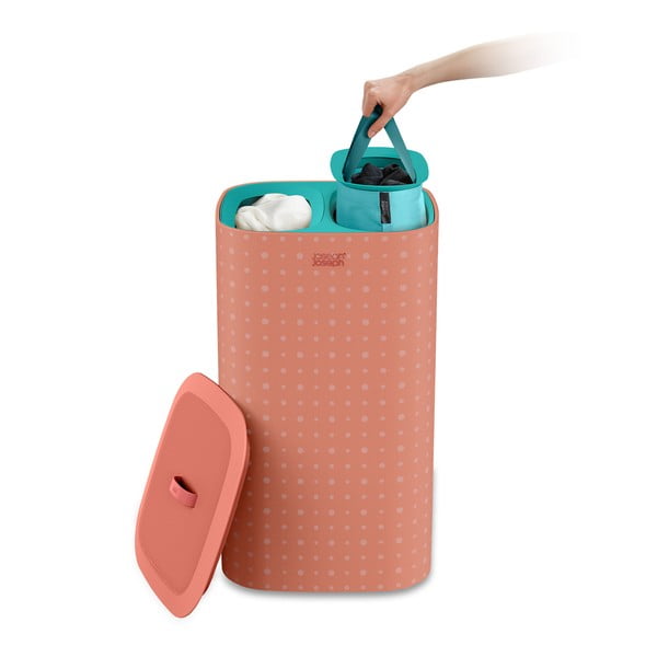 Ružový látkový kôš na bielizeň 60 l Tota Pop – Joseph Joseph-image-3