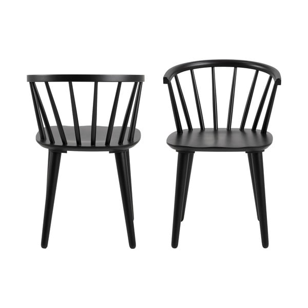 Čierna jedálenská stolička Ida – Actona-image-3