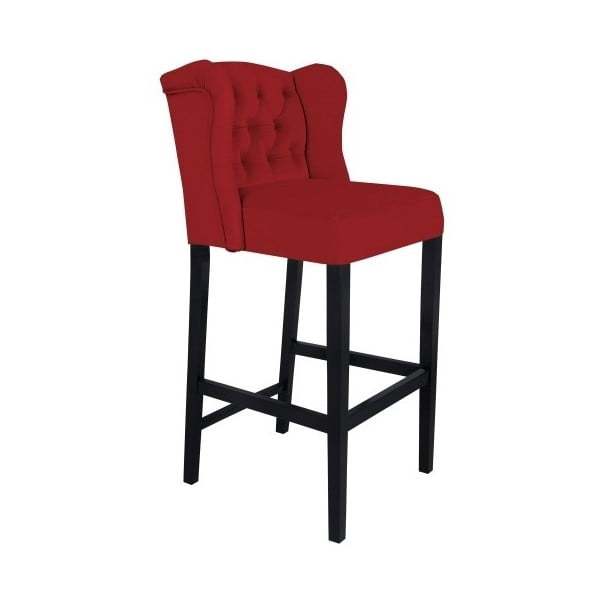 Červená barová stolička Mazzini Sofas Roco