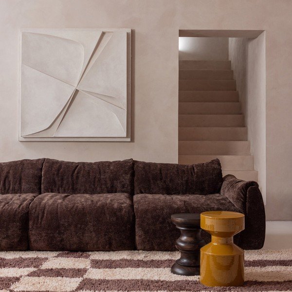 Okrúhly odkladací stolík z mangového dreva ø 30 cm Jonah – WOOOD-image-1