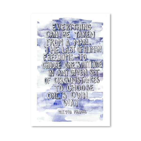 Plagát Viktor Frankl, 30x42 cm