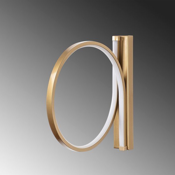 LED nástenné svietidlo v zlatej farbe ø 30 cm Halka – Opviq lights-image-4