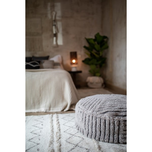 Krémový prateľný ručne tkaný vlnený koberec 140x200 cm Lakota Day – Lorena Canals-image-3