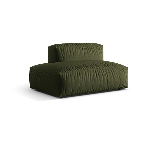 Zelený modul pohovky (ľavý roh) Martina – Micadoni Home-image-1