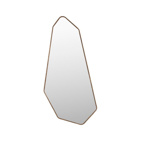 Nástenné zrkadlo s dreveným rámom 39,5x90 cm Basil – Dutchbone