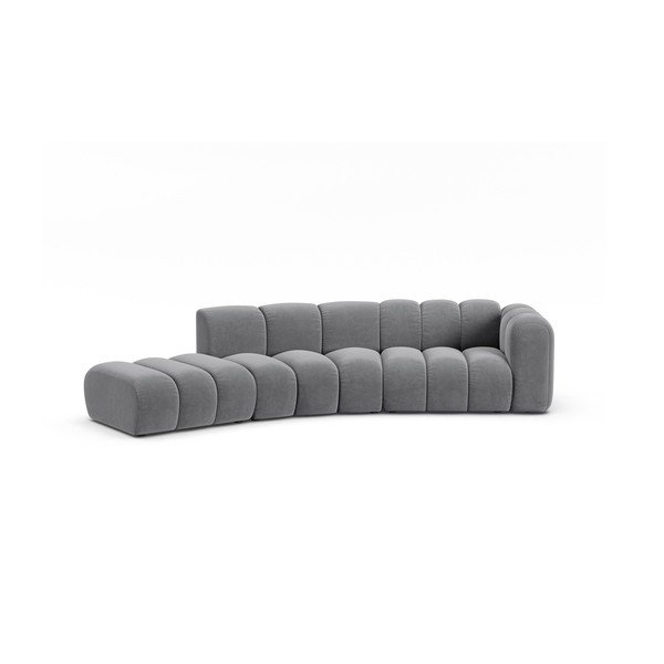 Svetlosivá rohová pohovka (pravý roh) Lupine – Micadoni Home