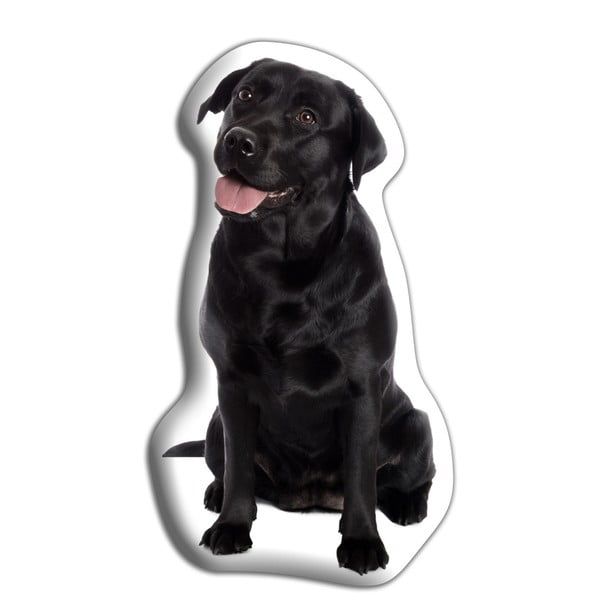 Vankúšik Adorable Cushions čierny labrador