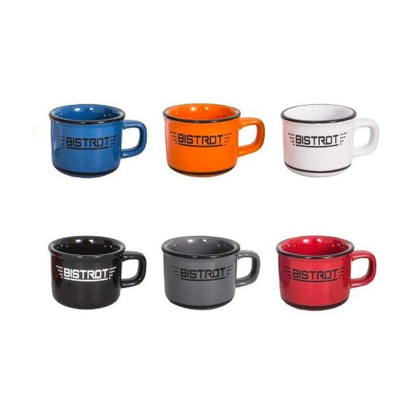 Keramické hrnčeky v súprave 6 ks na espresso 30 ml Bistrot – Antic Line