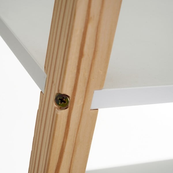 Biela detská knižnica 60x106,5 cm – Casa Selección-image-1