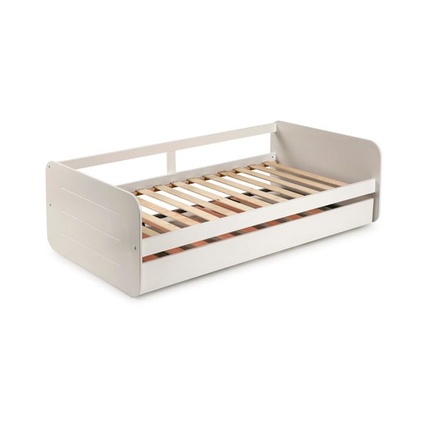 Biela detská posteľ s výsuvným lôžkom 90x190 cm Redona – Marckeric