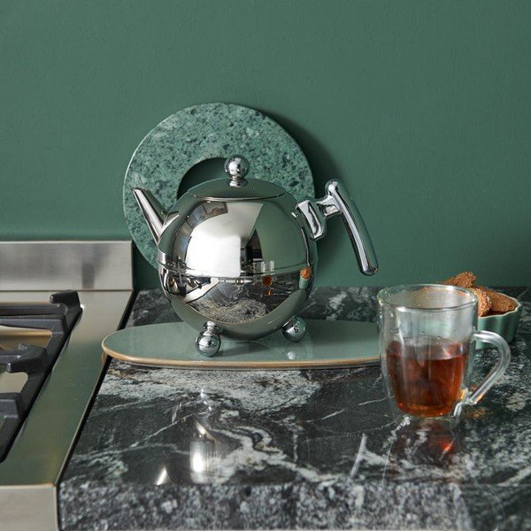 Kanvica na čaj z nehrdzavejúcej ocele v striebornej farbe 1,5 l Bella Ronde – Bredemeijer-image-1