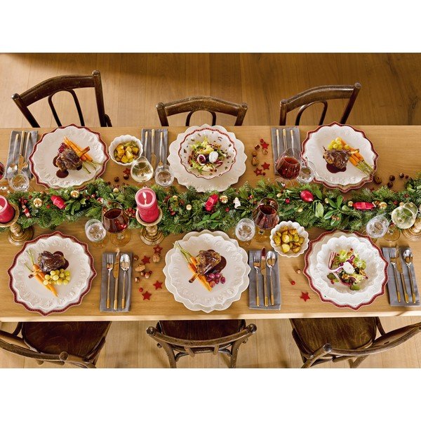 Biely porcelánový vianočný tanier Toy's Delight Villeroy&Boch, ø 29,5 cm-image-4